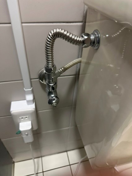 ウォシュレット温水便座工事