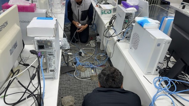 配線整理工事