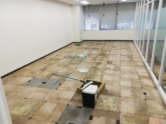 タイルカーペット工事